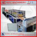 wood composite PVC door making machine